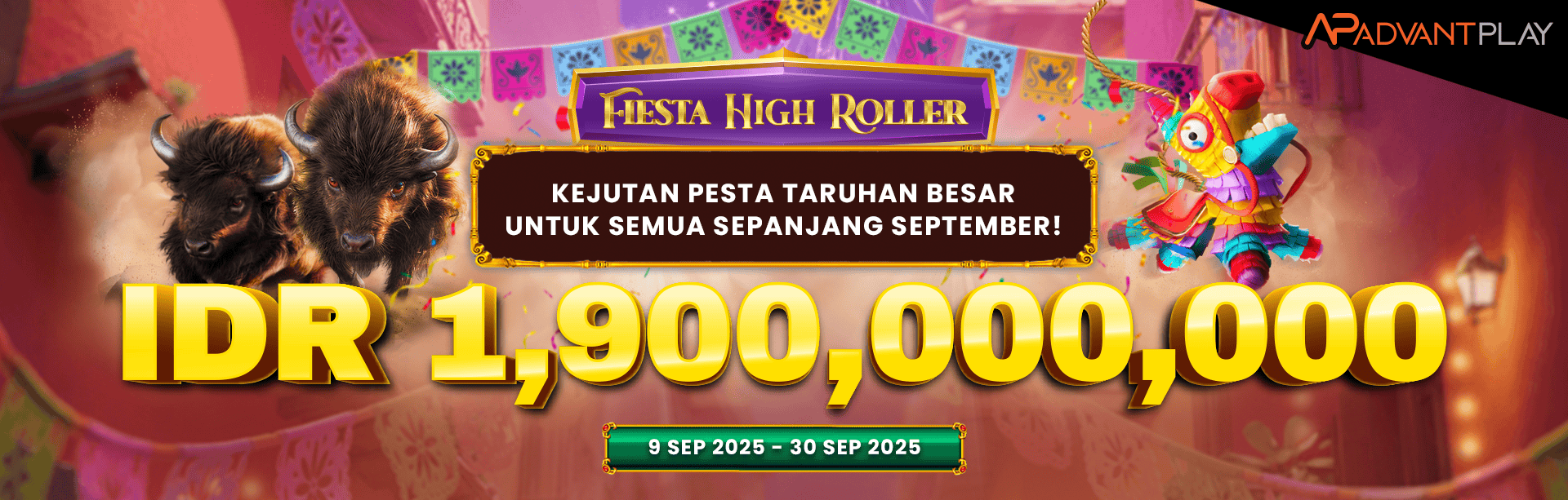 ADVANTPLAY - HIGHROLLER FIESTA DAILY REWARD